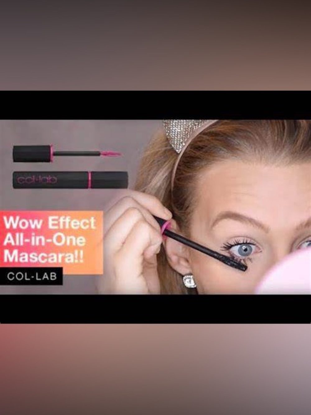 Col Lab Wow Effect All-In-One Mascara Extreme Black Volumizing Length Lift Flare - Picture 2 of 3